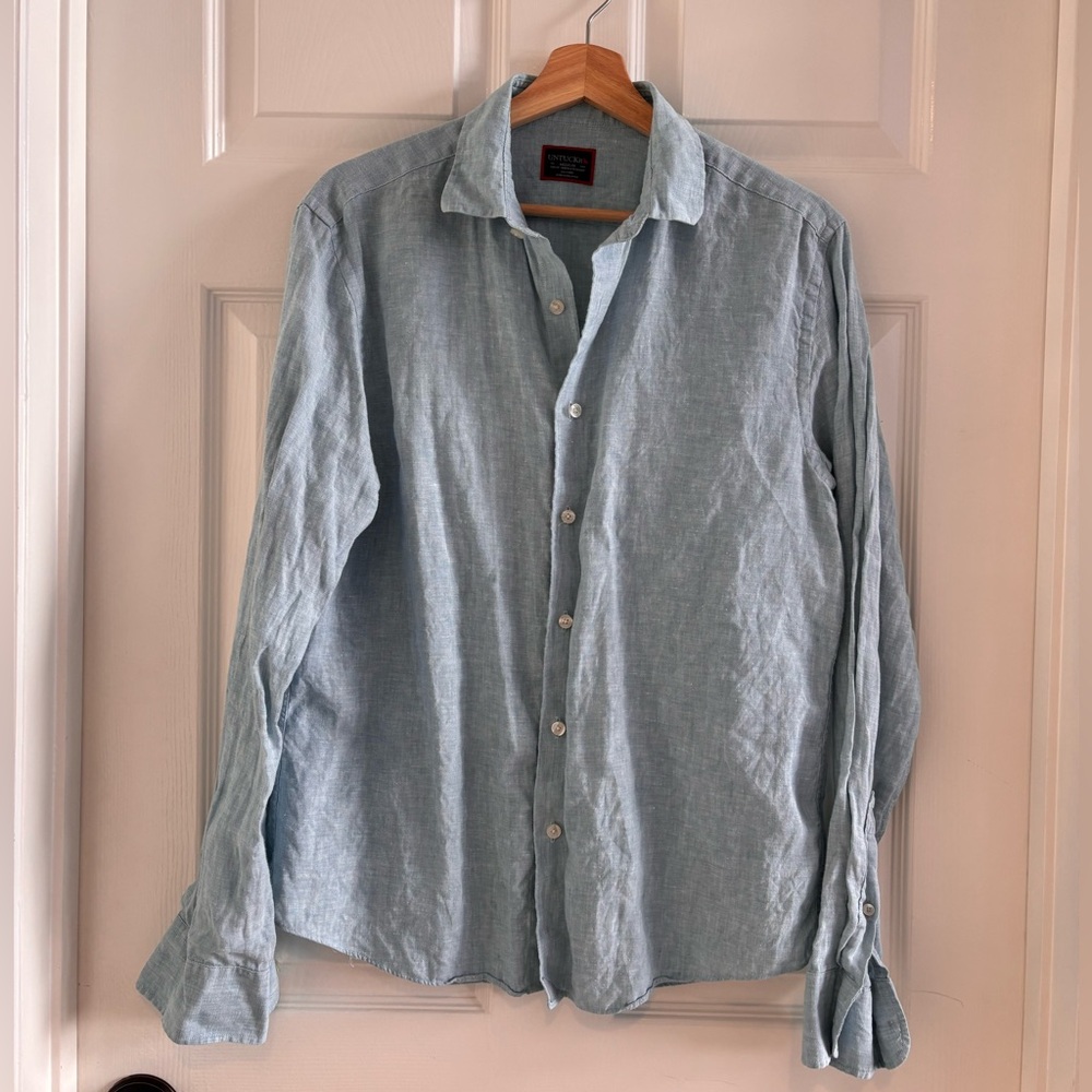UNTUCKit 100% Linen Button-Down Shirt